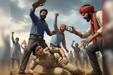 Video sparks outrage after woman constable assaulted at Chhattisgarh anti-mining protest