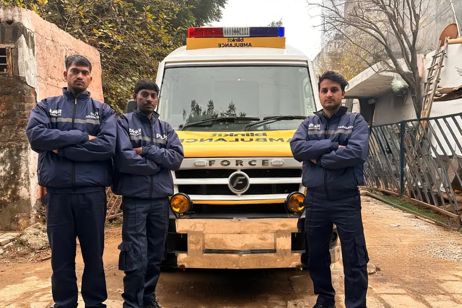 Blinkit Ambulance | Photo: X/Albinder Dhindsa