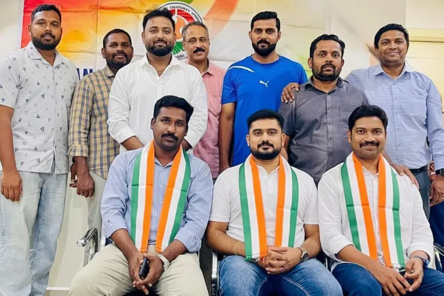 ഐവൈസിസി ഹിദ്ദ്-അറാദ് ഏരിയാ ഭാരവാഹികളെ തിരഞ്ഞെടുത്തു