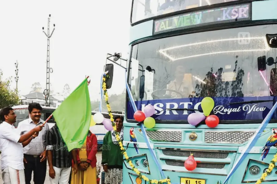 മൂന്നാറിന് വേണ്ടി KSRTC നിർമിച്ച ഡബിൾ ഡെക്കർ ‘റോയൽ വ്യൂ' ഓട്ടം തുടങ്ങി, ടിക്കറ്റ് നിരക്ക് അറിയാം