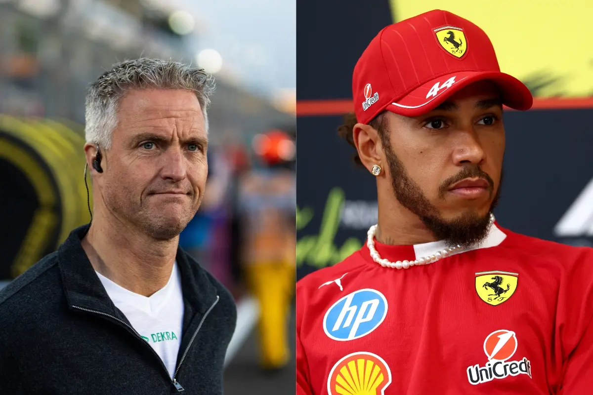 File: Ralf Schumacher ( L) and Lewis Hamilton | Photo: Kym Illman and Clive Rose/Getty Images