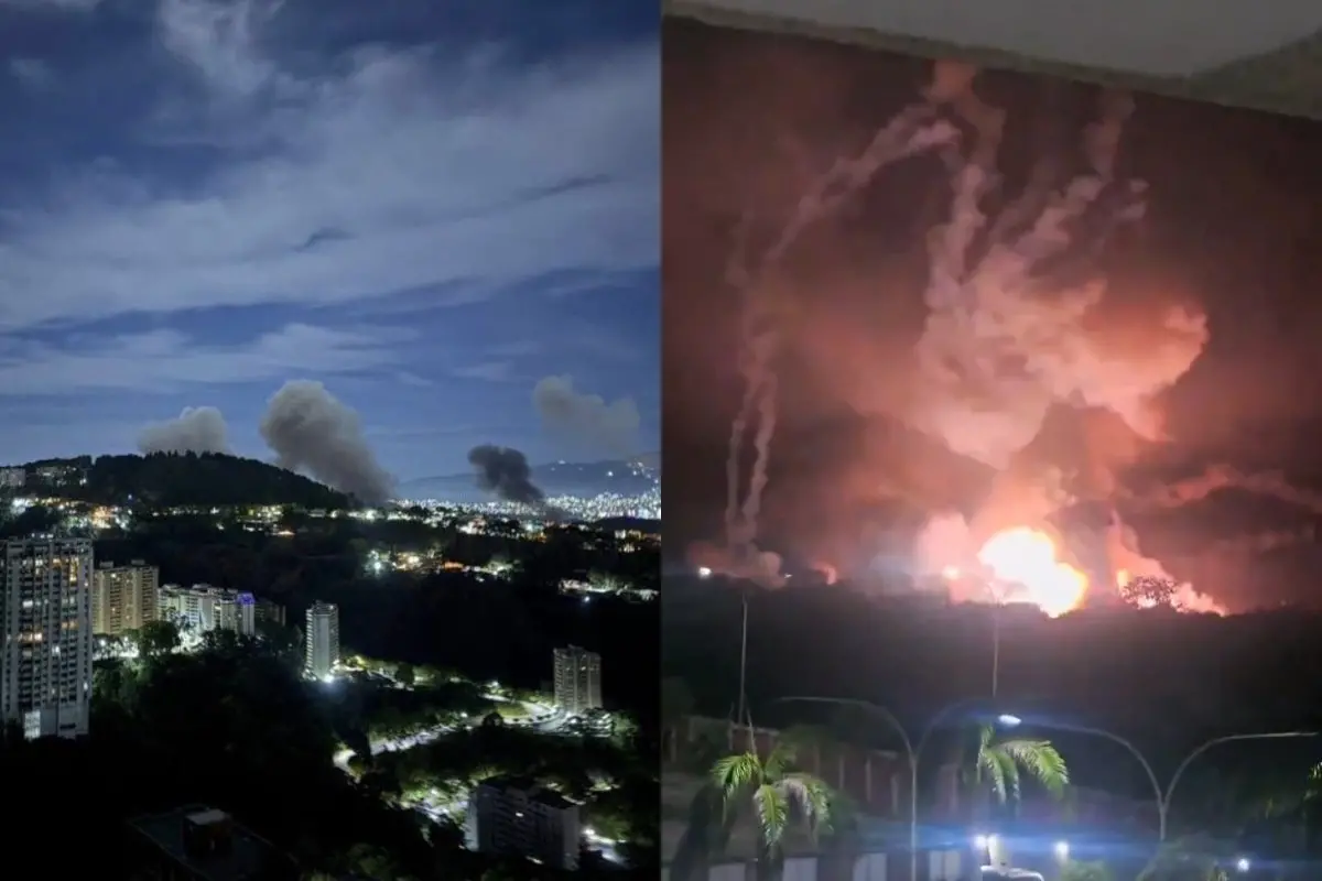 US strikes Venezuela | Photo: Screen grab X/@sonuabhishek5, @tumisole