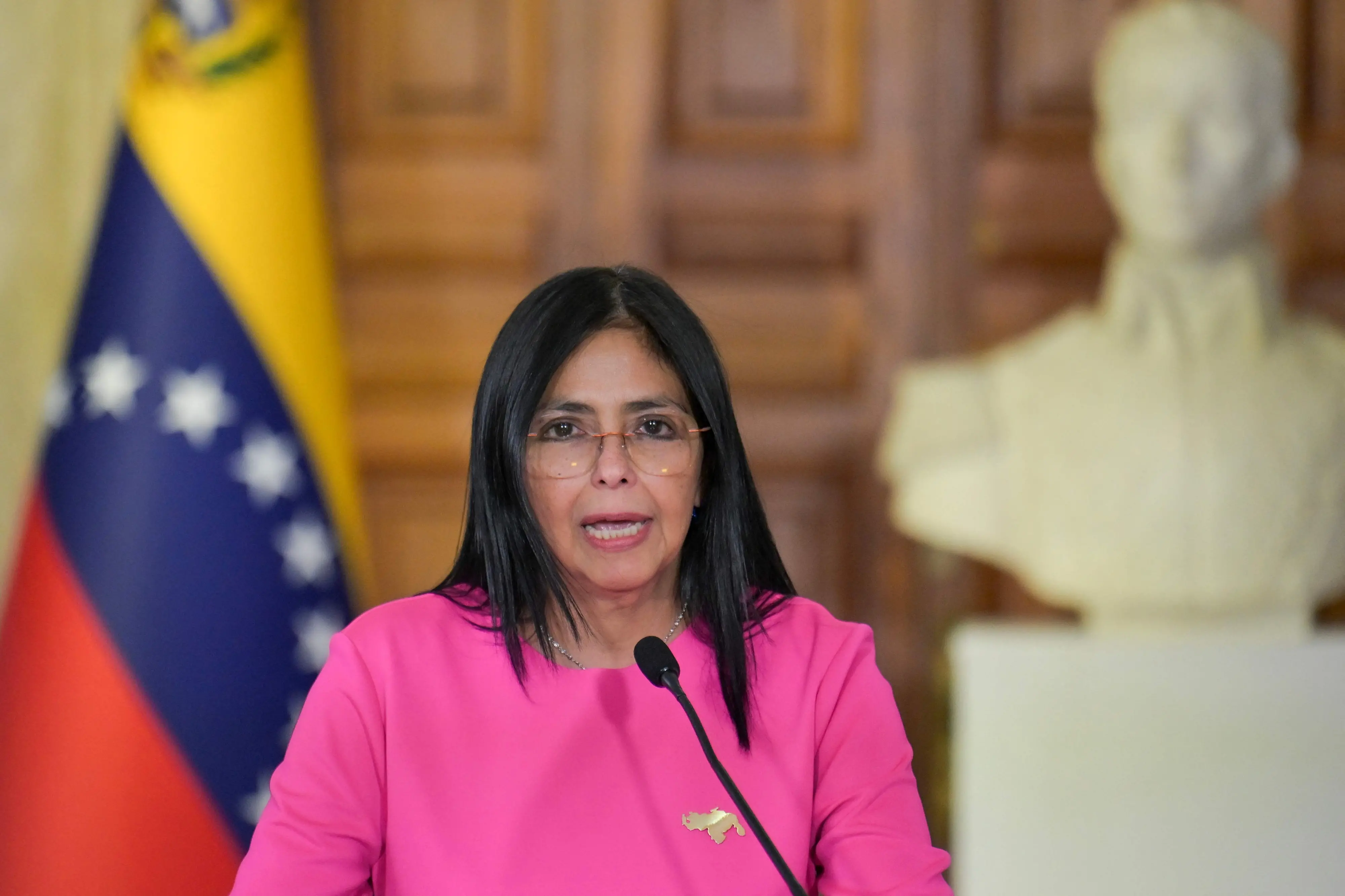 Delcy Rodríguez | File photo: AFP
