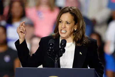 Not about drugs or democracy, but oil, says Kamala Harris on Trump over Maduro's capture