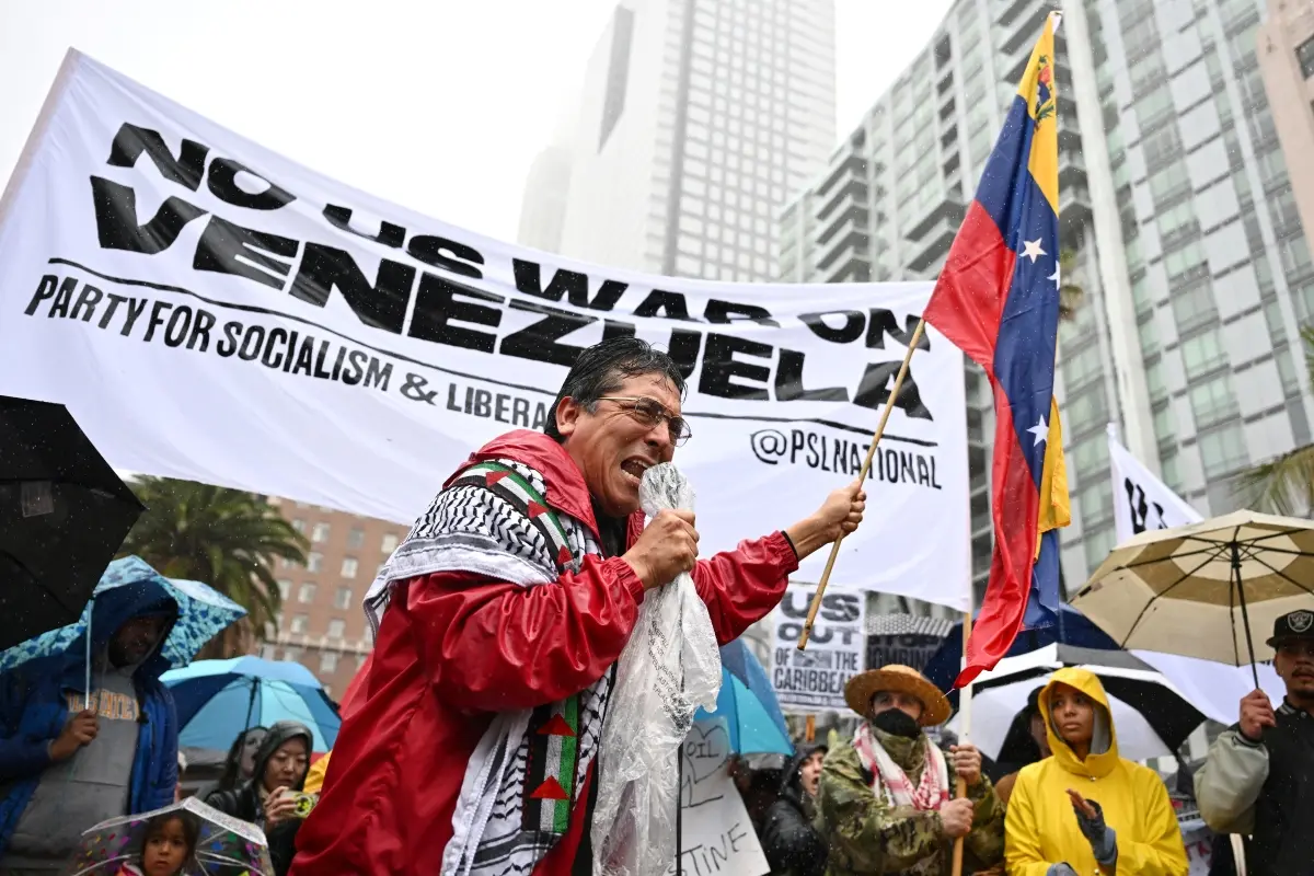 Protest after Venezuelan Prez Maduro captured by US