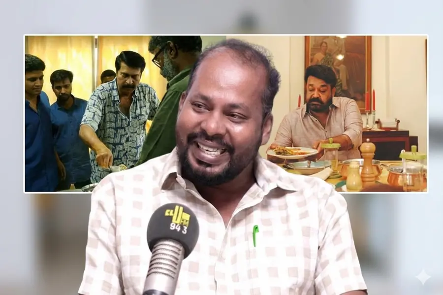 ‘ലാൽ സാറിന് പാൽക്കഞ്ഞി, മമ്മൂക്കയ്ക്ക് പ്രിയം ചെറിയ മീൻ’; സെറ്റിലെ രുചിവിശേഷങ്ങൾ പങ്കുവെച്ച് രാജേഷ്
