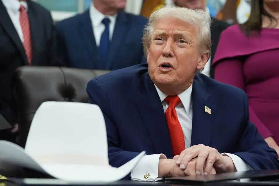 US President Donald Trump