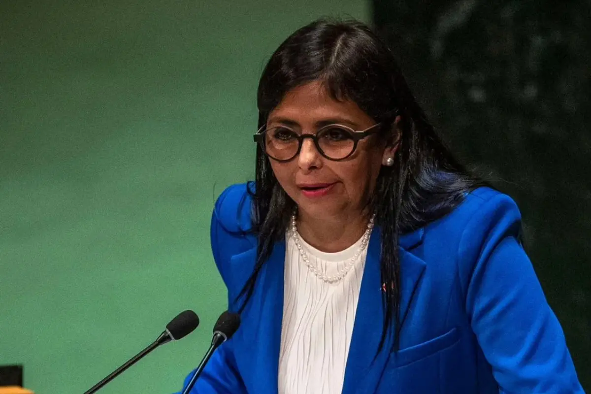 Delcy Rodríguez, Venezuela's interim president.