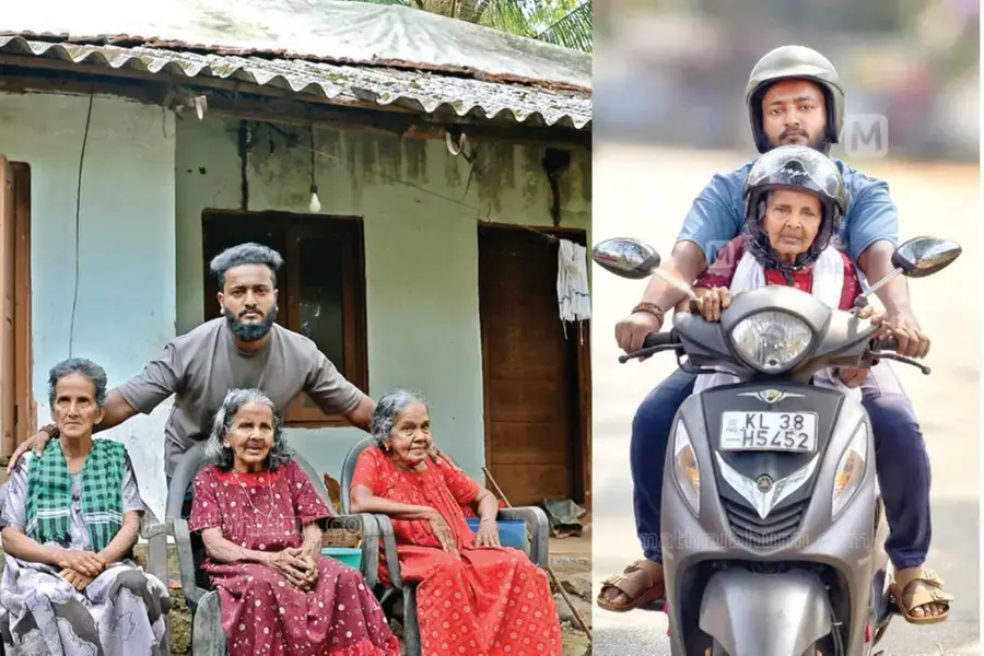 Behind a photograph: A son carrying his family through illness and poverty