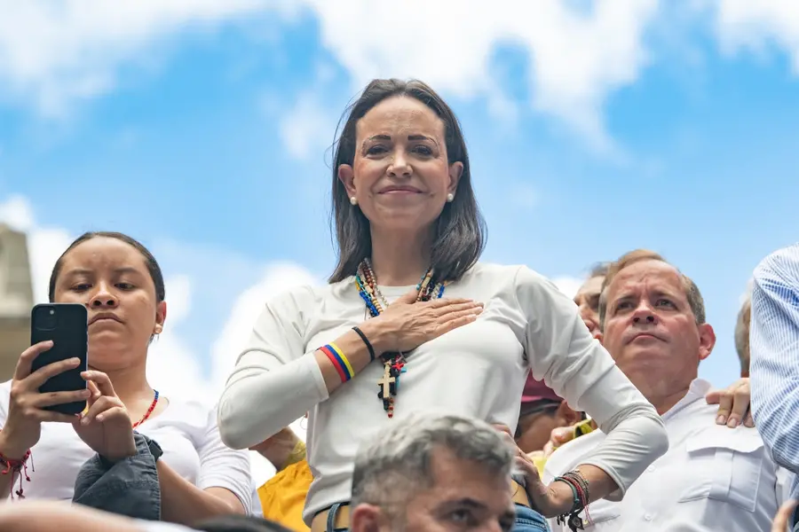 Opposition leader Maria Corina Machado