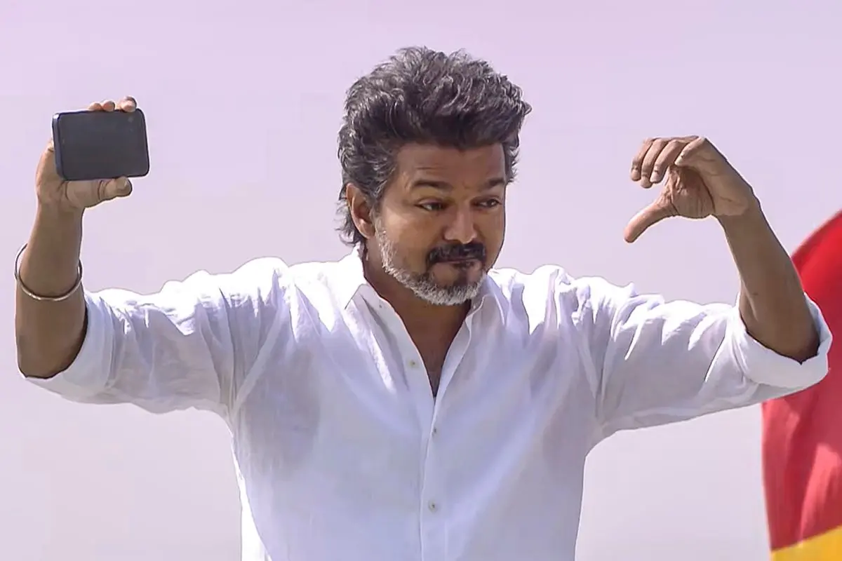 Actor-politician Vijay.