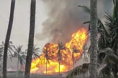 Andhra gas well fire: Expert teams to arrive from Delhi, Mumbai to douse blaze