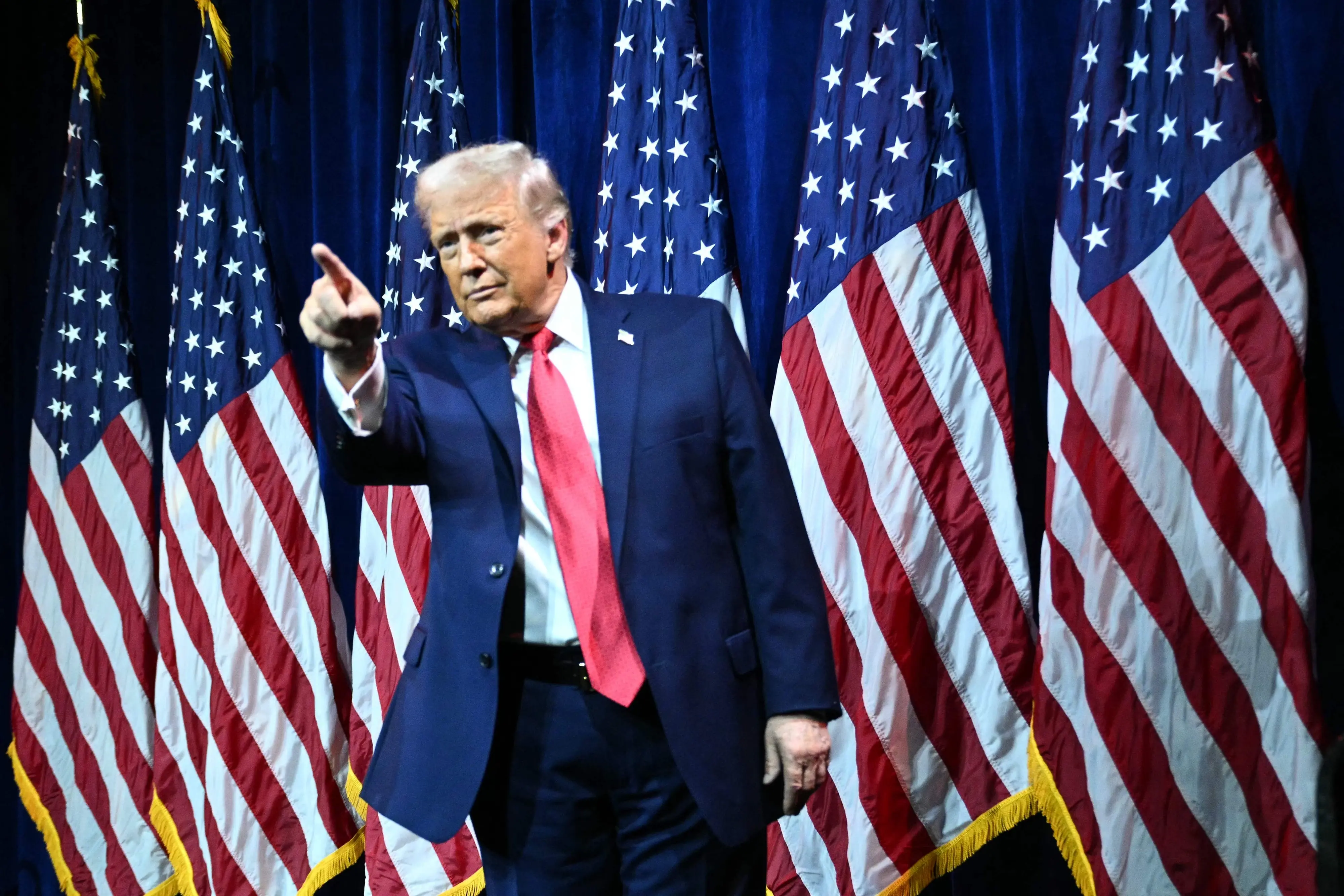 US President Donald Trump.| Photo: AFP