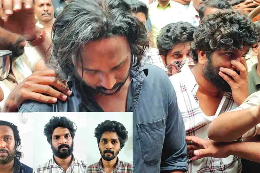 വീട്ടമ്മയെ ആക്രമിച്ച് സ്വർണാഭരണങ്ങൾ കവർന്ന സംഘം അറസ്റ്റിൽ;പിടിയിലായത് സഹോദരങ്ങളും സഹോദരീ ഭർത്താവും