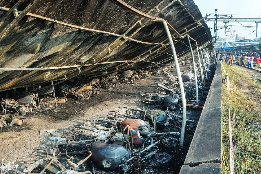 Thrissur railway station parking lot fire: How vehicle owners can seek compensation for burnt bikes?