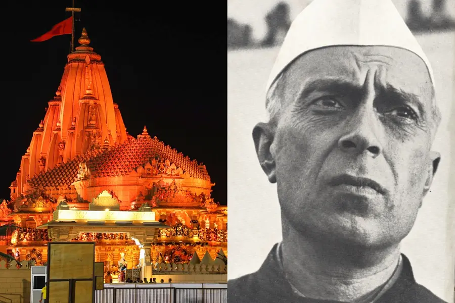 Somnath Temple-Nehru