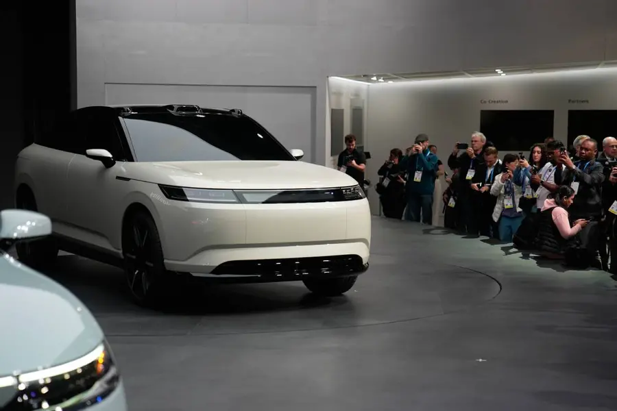 Sony - Honda Unveil Afeela SUV Prototype
