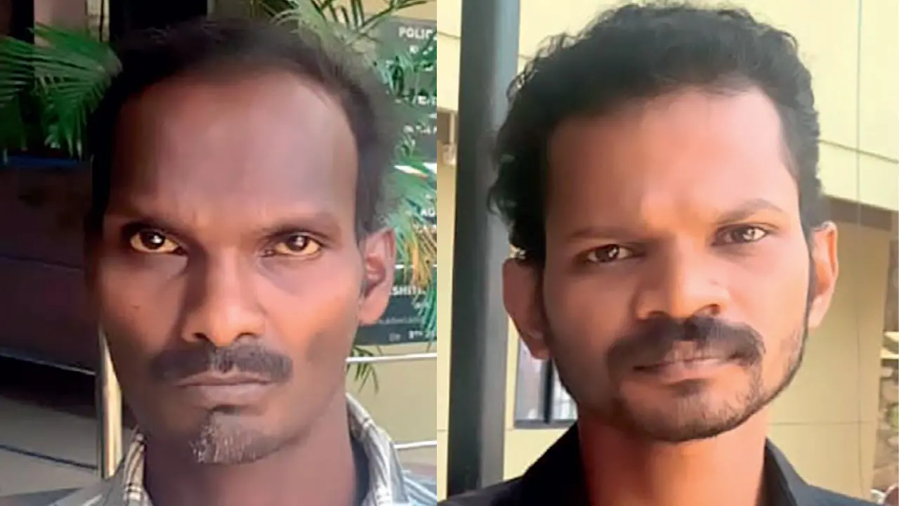 പിടിയിലായ ബിനുവും അനന്തു രാജനും