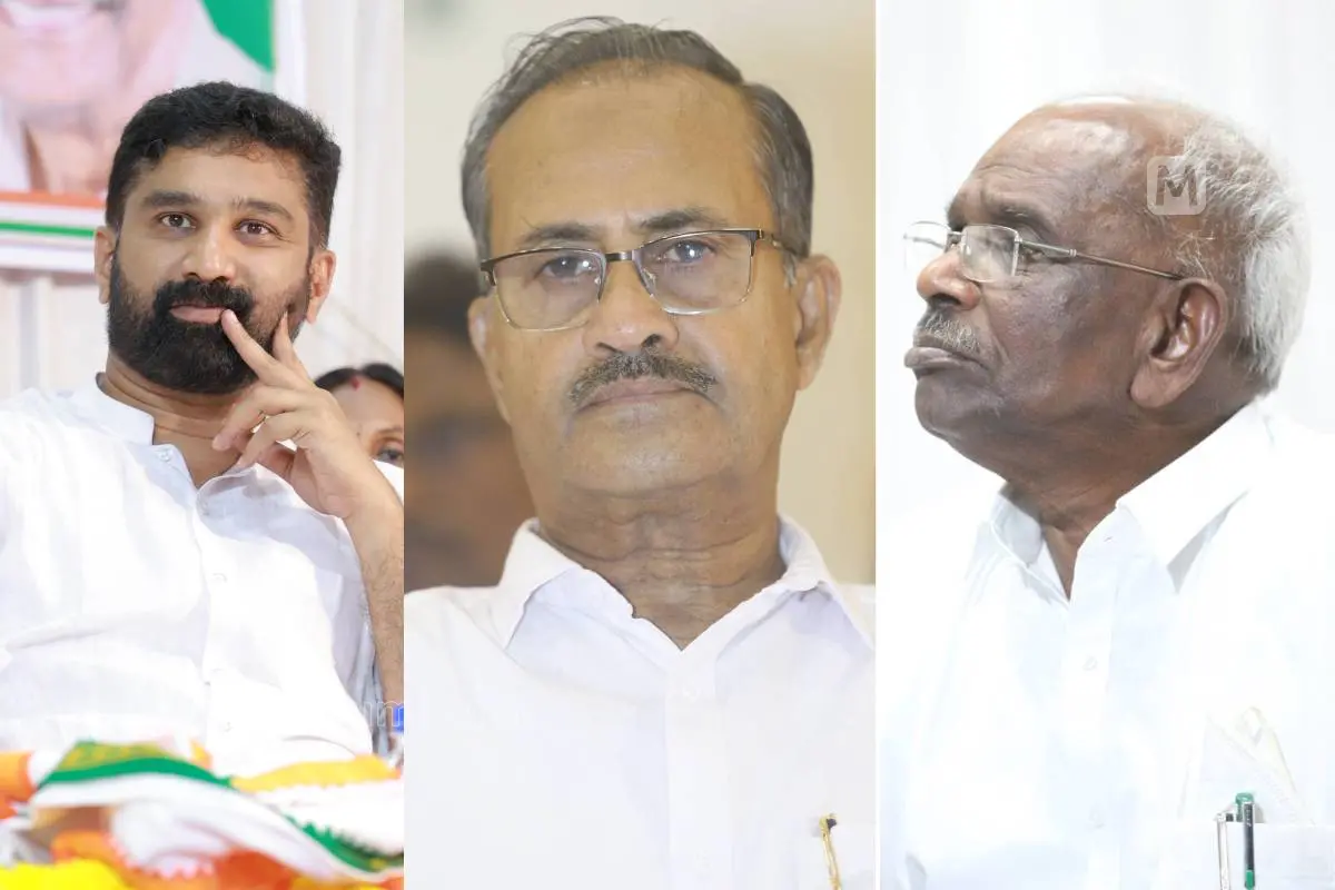 വി.ടി. ബൽറാം, പി.എം.എ. സലാം, എം.എം. മണി | ഫോട്ടോ - മാതൃഭൂമി