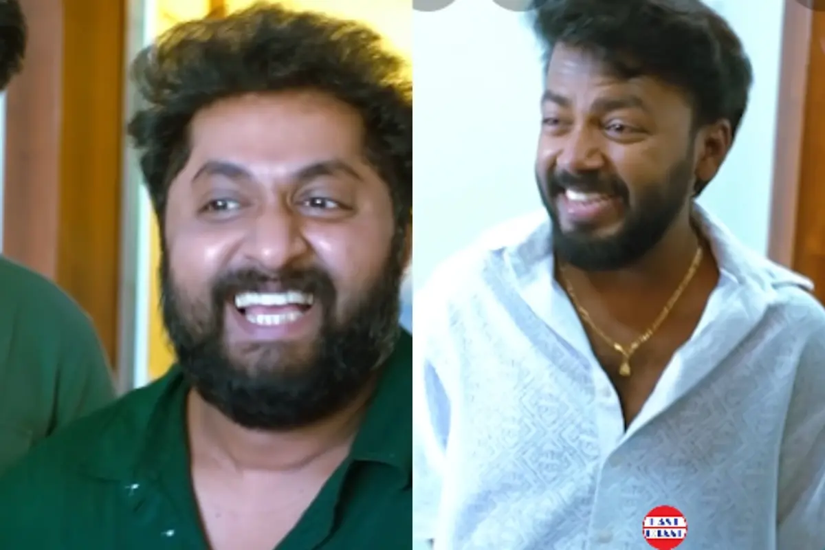 ധ്യാന് ശ്രീനിവാസനും വിഷ്ണു ഉണ്ണികൃഷ്ണനും | Photo: Screen grab/ YouTube: East Coast