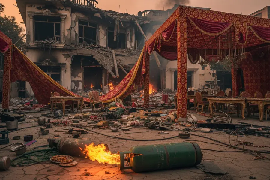 Wedding turns tragic as bride and groom among eight dead in Islamabad gas blast