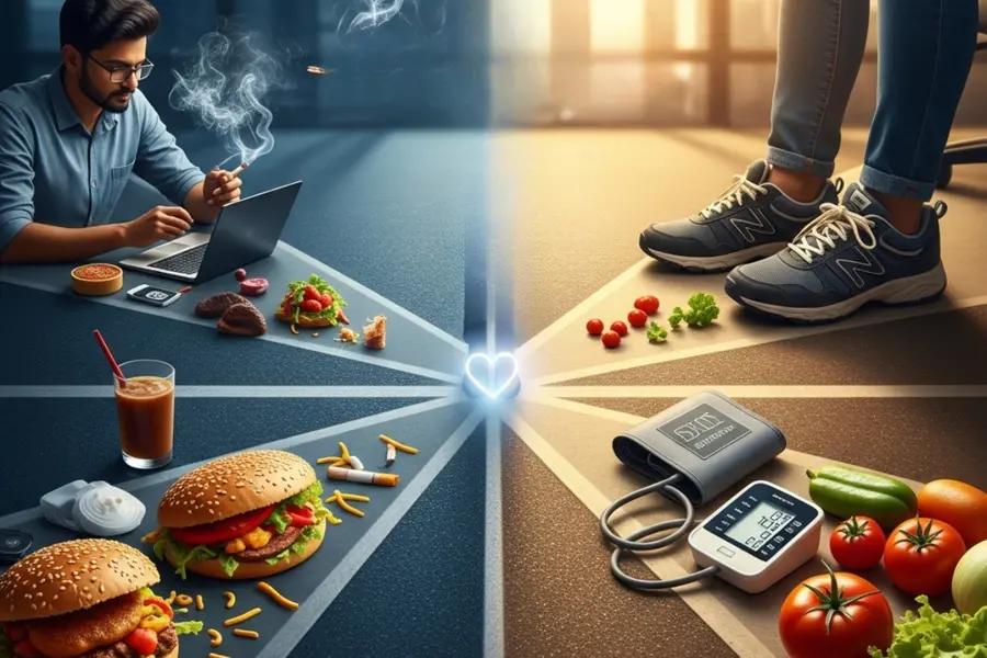 Most heart attacks are not sudden and can be traced back to four common ...