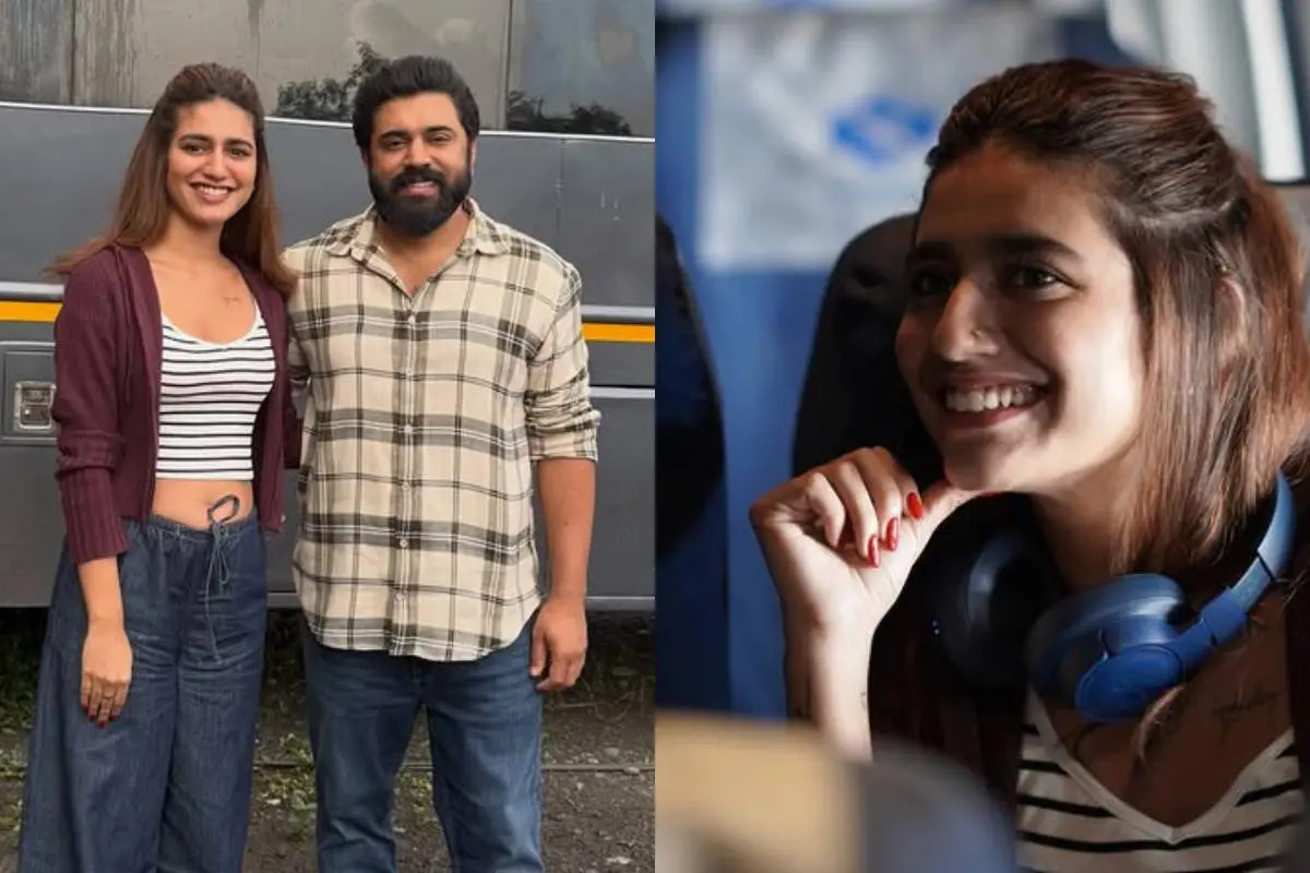 നിവിൻ പോളിക്കൊപ്പം പ്രിയ വാര്യർ, പ്രിയ വാര്യർ | Photo: Instagram: priya.p.varrier