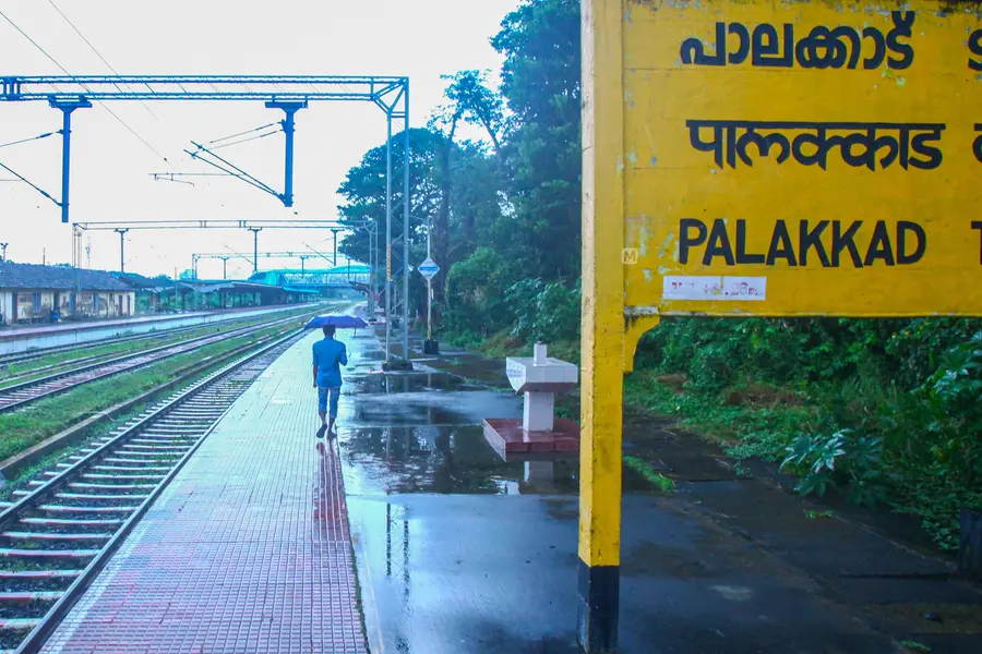 palakkad town railway station