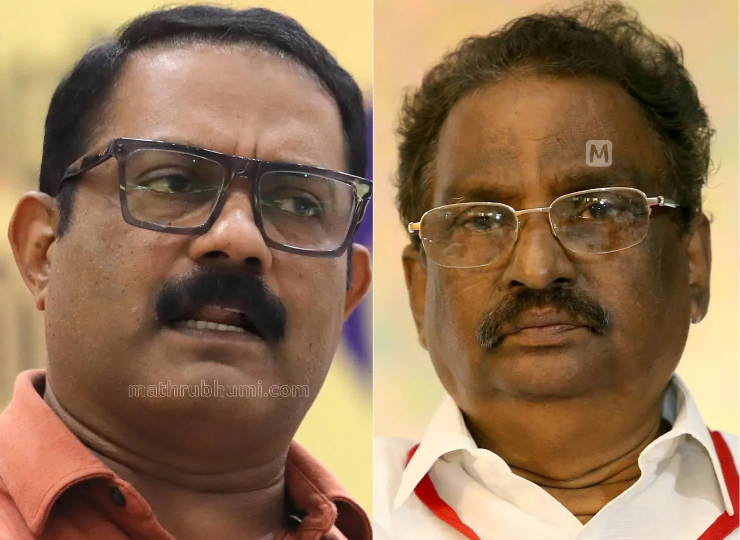 കെ.എം. ഷാജി, എ.കെ. ബാലൻ | Photo: Mathrubhumi