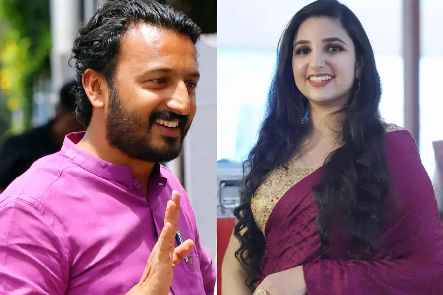 rini ann george rahul mamkootathil