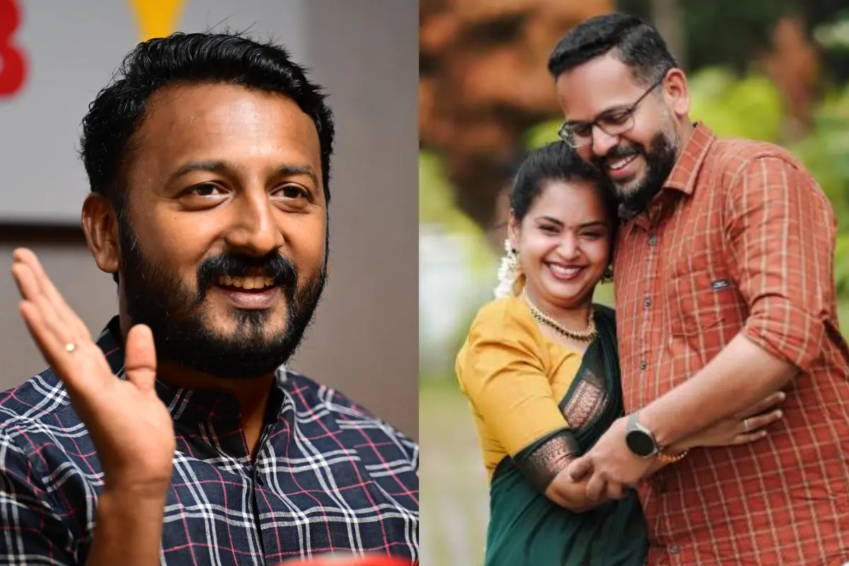 രാഹുൽ മാങ്കൂട്ടത്തിൽ, സൗമ്യ സരിനും പി. സരിനും | Photo: മാതൃഭൂമി, facebook.com/drsoumyasarin/