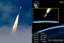 ബഹിരാകാശത്ത് വട്ടംകറങ്ങുന്ന PSLV-യുടെ ദൃശ്യം; പരാജയകാരണം സോളിഡ് മോട്ടോർ ചേംബറിലെ മർദം കുറഞ്ഞതോ?
