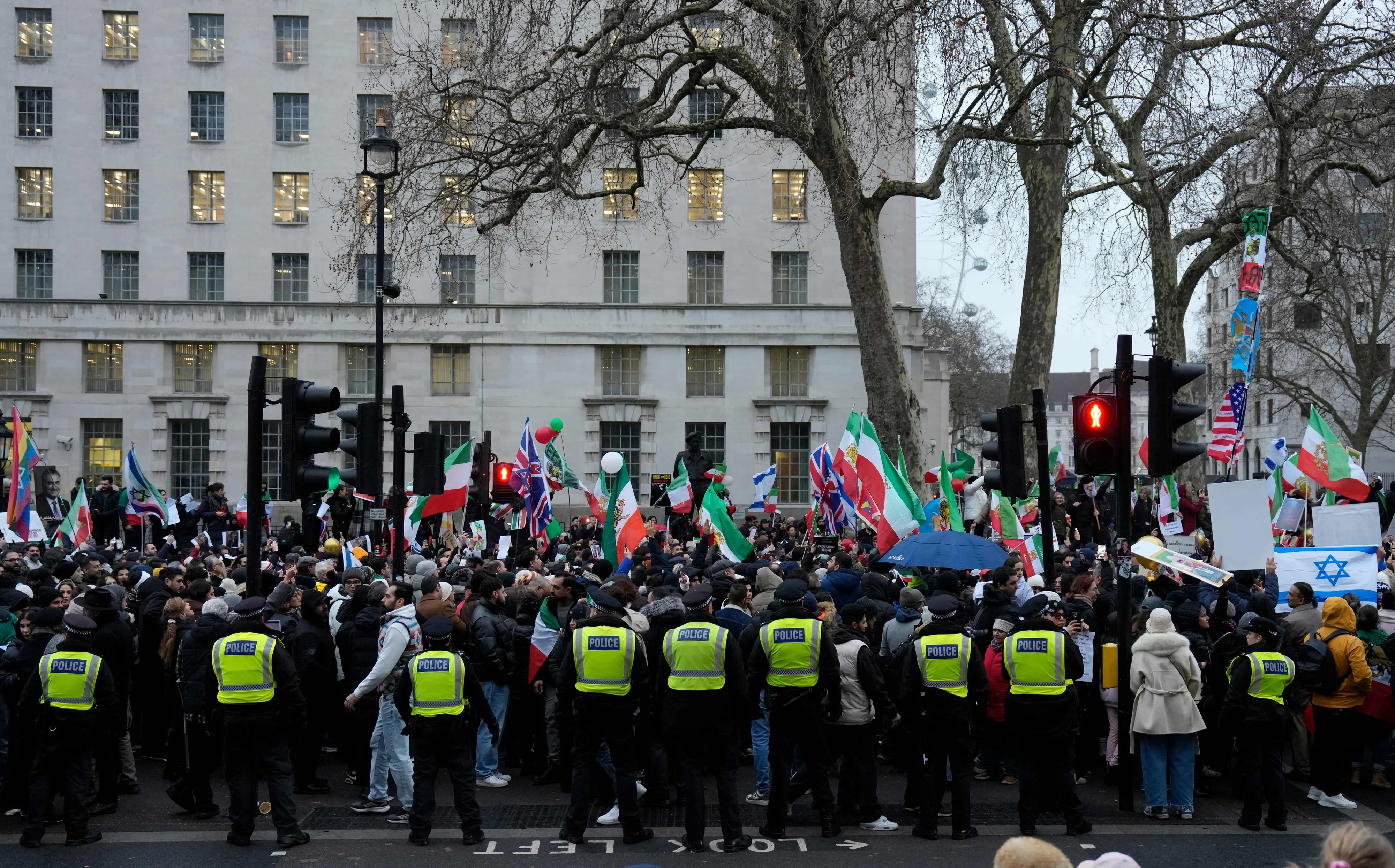 Protest in Iran | Photo: AP