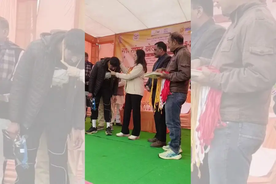 Visual from viral video
