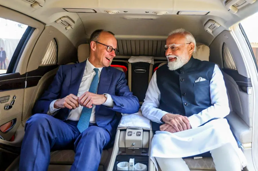 Prime Minister Narendra Modi and German Chancellor Friedrich Merz