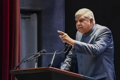 Former vice president Jagdeep Dhankhar admitted to AIIMS after two blackout episodes