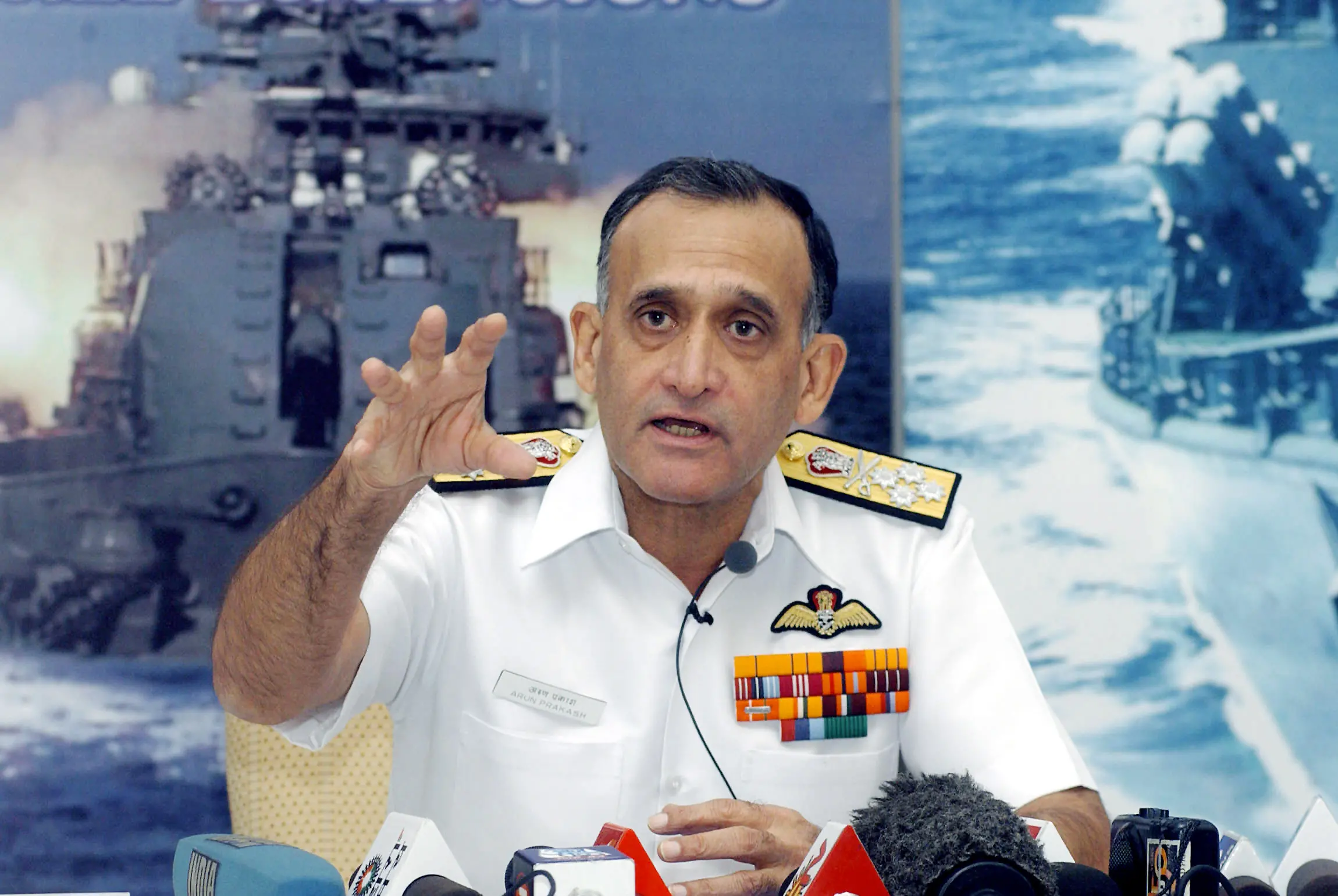 India's former Chief of Naval Staff Admiral Arun Prakash.| File image: AFP