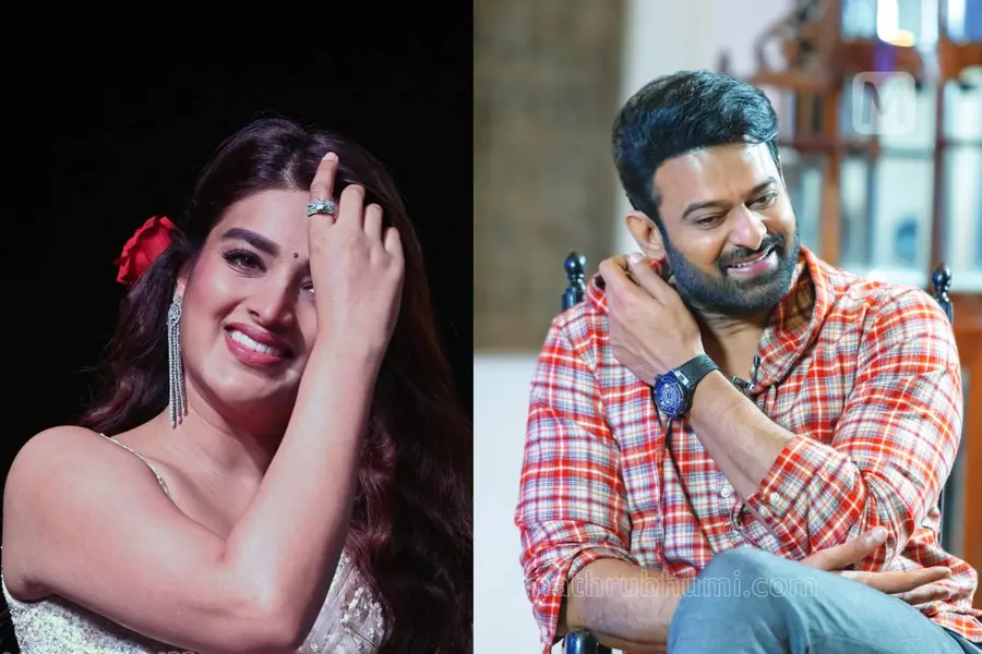 Nidhhi Agerwal and Prabhas