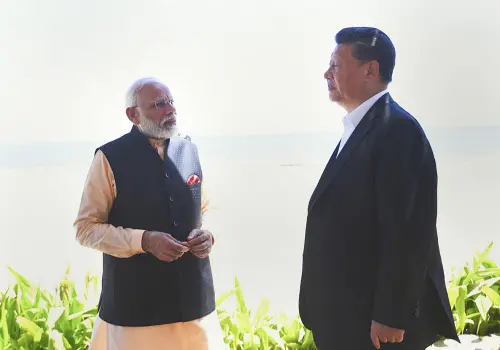 Prime Minister Narendra Modi with Chinese President Xi Jinping | Photo: PTI