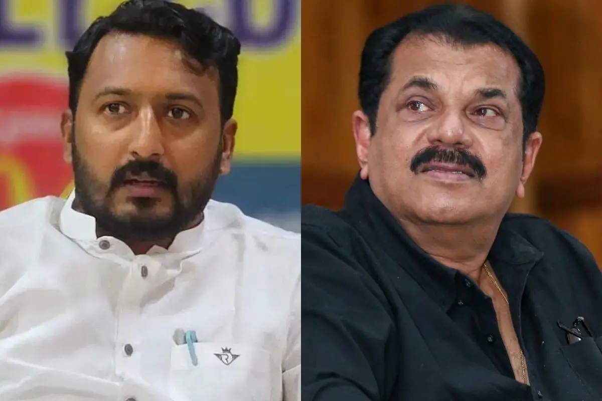 Rahul Mamkootathil; Mukesh | Photos: Facebook; Mathrubhumi