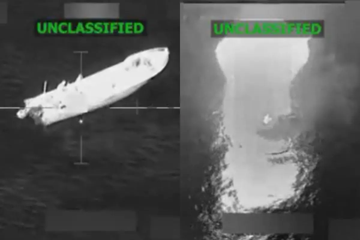US strikes on alleged drug boats | Photo: X/@SecWar