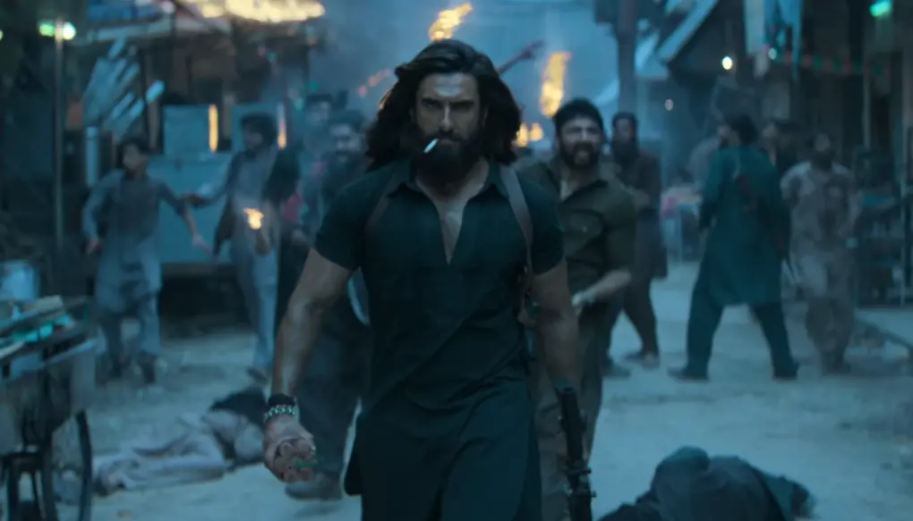 രൺവീർ സിങ് ധുരന്ധർ എന്ന ചിത്രത്തിൽ | Photo: Screengrab from Trailer video