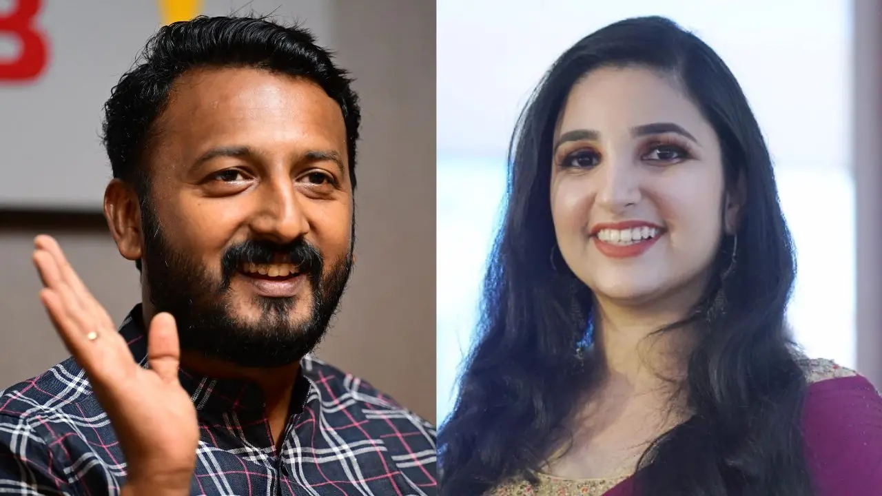 രാഹുൽ മാങ്കൂട്ടത്തിൽ (ഫയൽചിത്രം) | റിനി ആൻ ജോർജ് | Image credit: @rinianngeorge Instagram