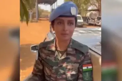 Parents’ pride as Bengaluru Army officer wins UN Secretary-General’s Award | WATCH