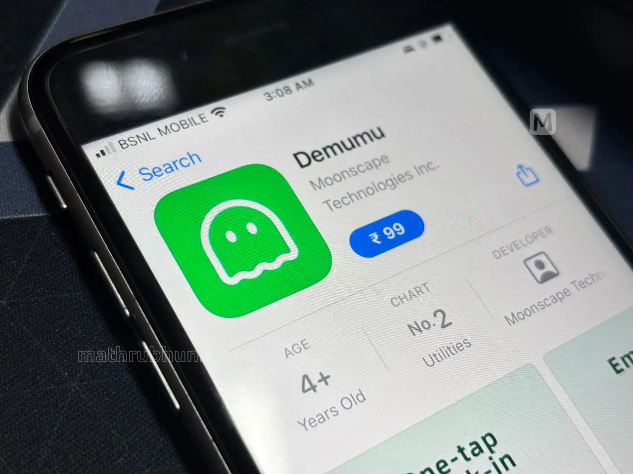Demumu App in Appstore