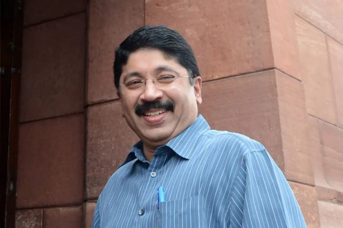 DMK MP Dayanidhi Maran addresses students during an event in Chennai, where his remarks comparing women's roles in North and South India sparked a political controversy.