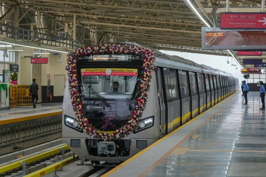 bangalore metro yellow line service
