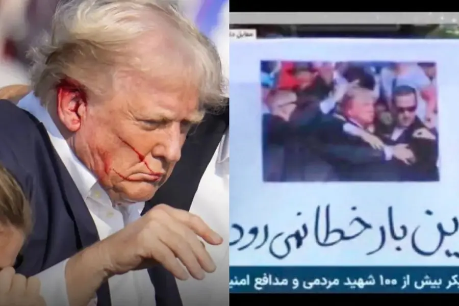 Iranian TV broadcasts chilling assassination threat targeting Trump, 'this time bullet won't miss'