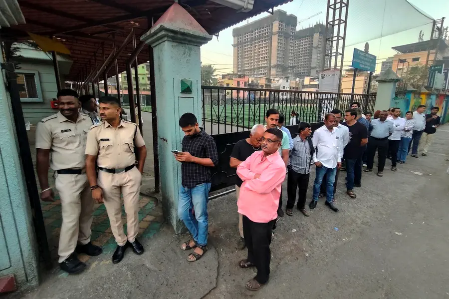 Voting underway in Navi Mumbai