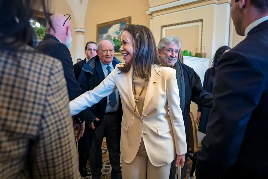 Presented Nobel Peace Prize to Trump, says Venezuela’s Machado after meeting US president